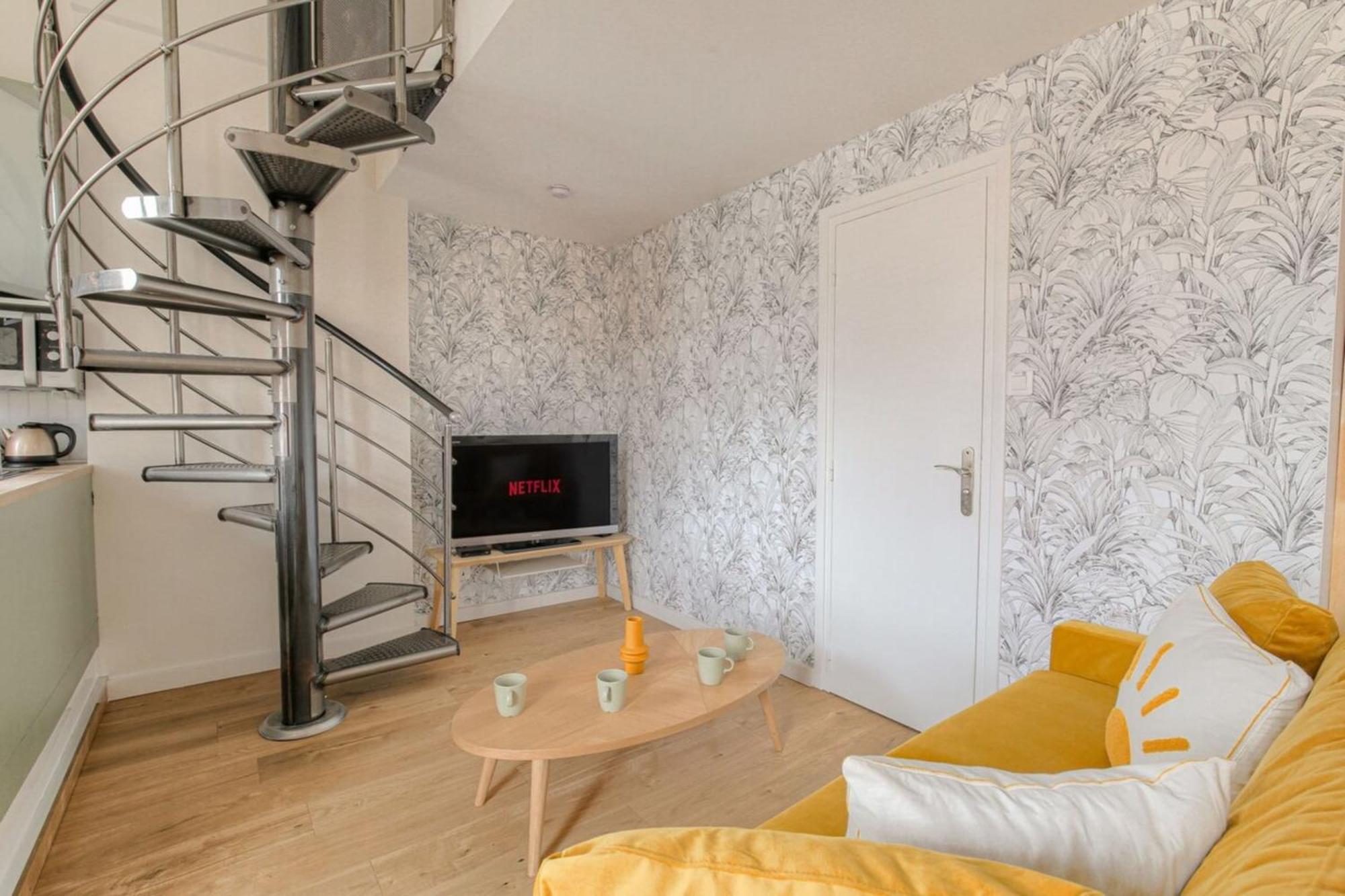 Duplex Spacieux Et Design Proche La Part-Dieu Apartment Lyon Exterior foto